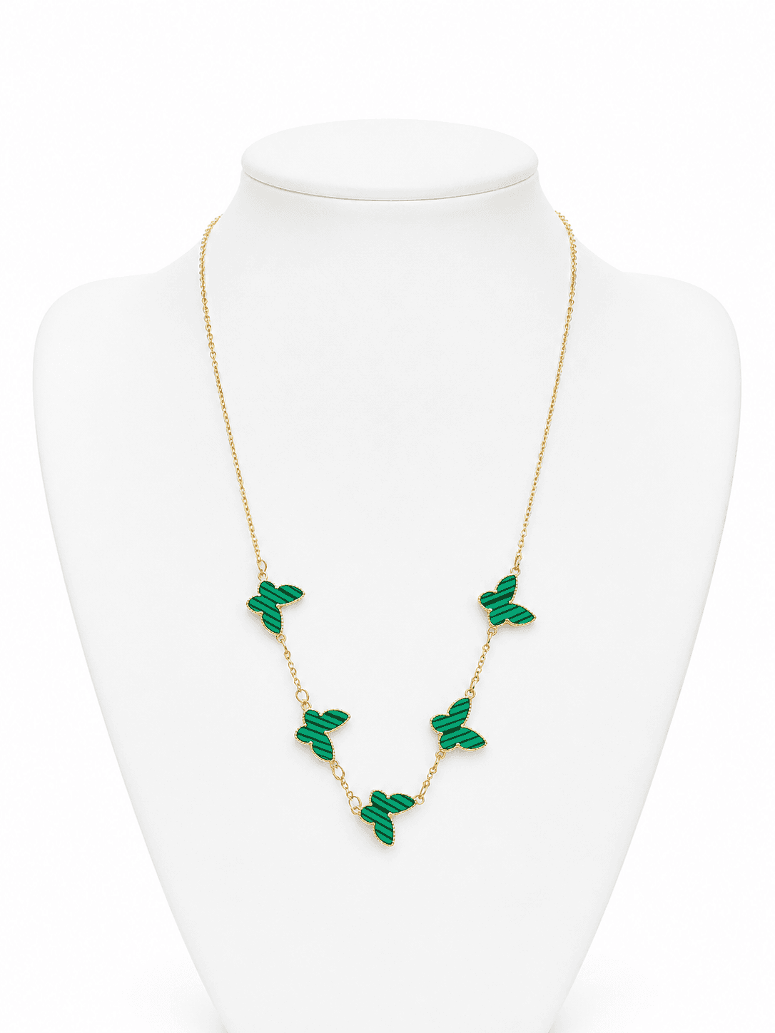 0020 | Колие Green Butterfly